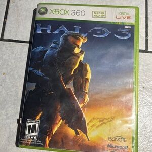 XBOX 360 ( XBOX 360 Live ) Halo 3 Video Game . With Manual
